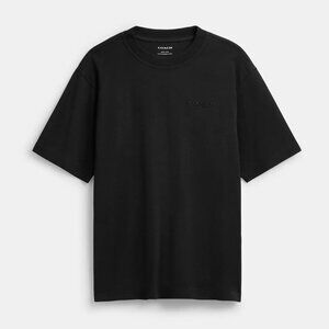 COACH MEN - T Shirt In Organic Cotton